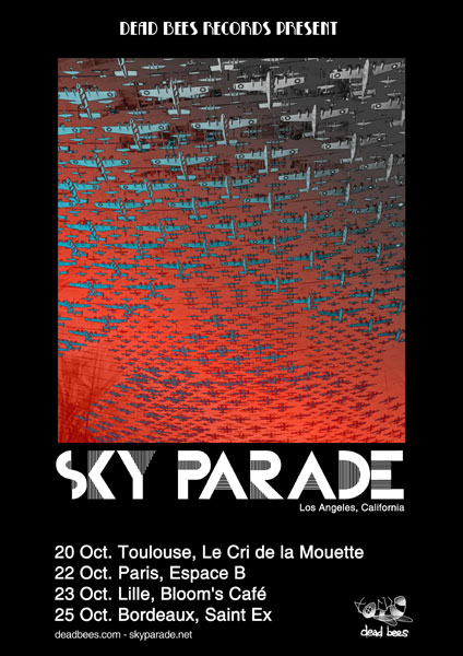 SKY PARADE on tour across France: October 20-25, 2010