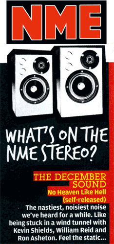 THE DECEMBER SOUND on the NME's stereo